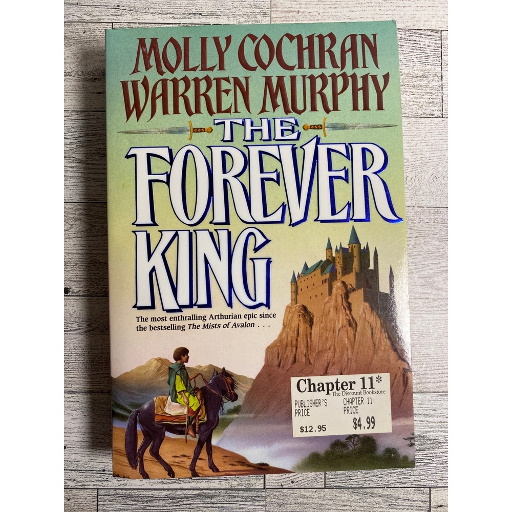 The Forever King Molly Cochran Warren Murphy 1992 Arthurian Fantasy Softcover